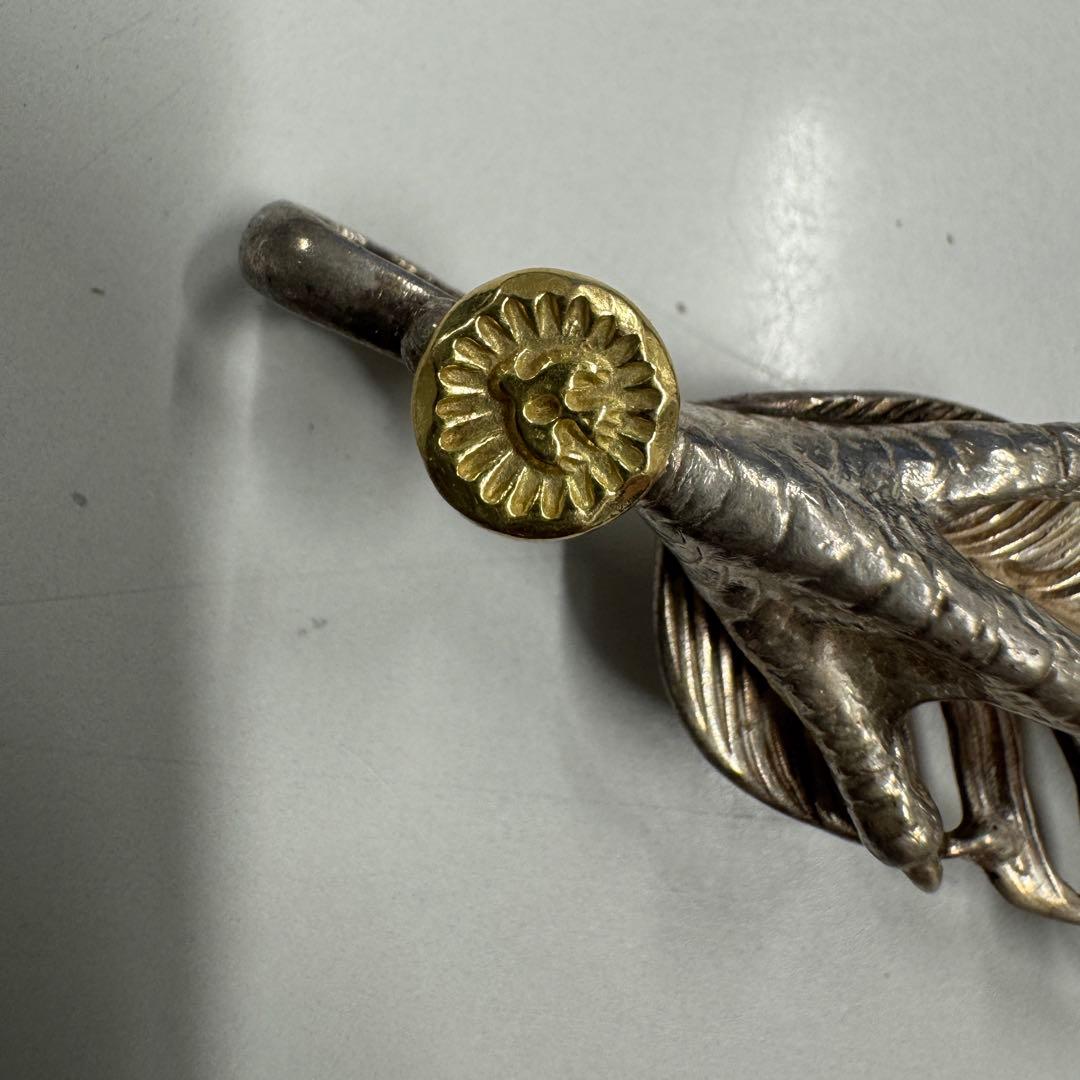 WINGROCK ウィングロック FC-2 金メタル 爪付 フェザー 右向き