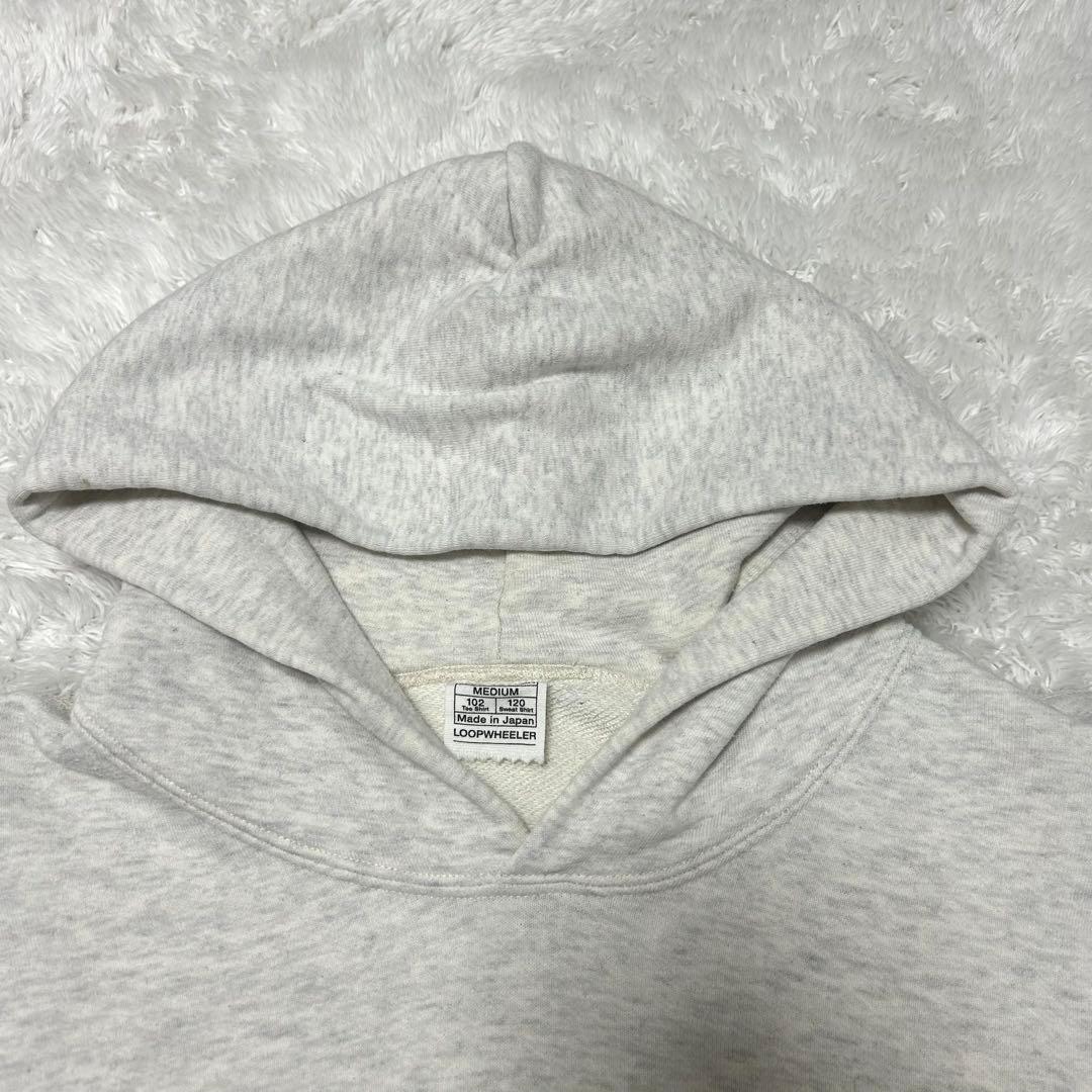 LOOPWHEELER ループウィラー　パーカー　プルオーバー　オートミール　M