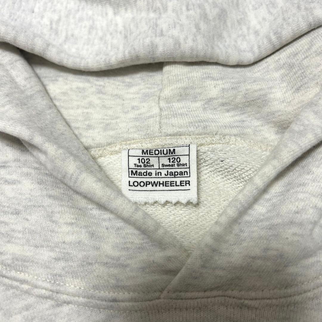 LOOPWHEELER ループウィラー　パーカー　プルオーバー　オートミール　M