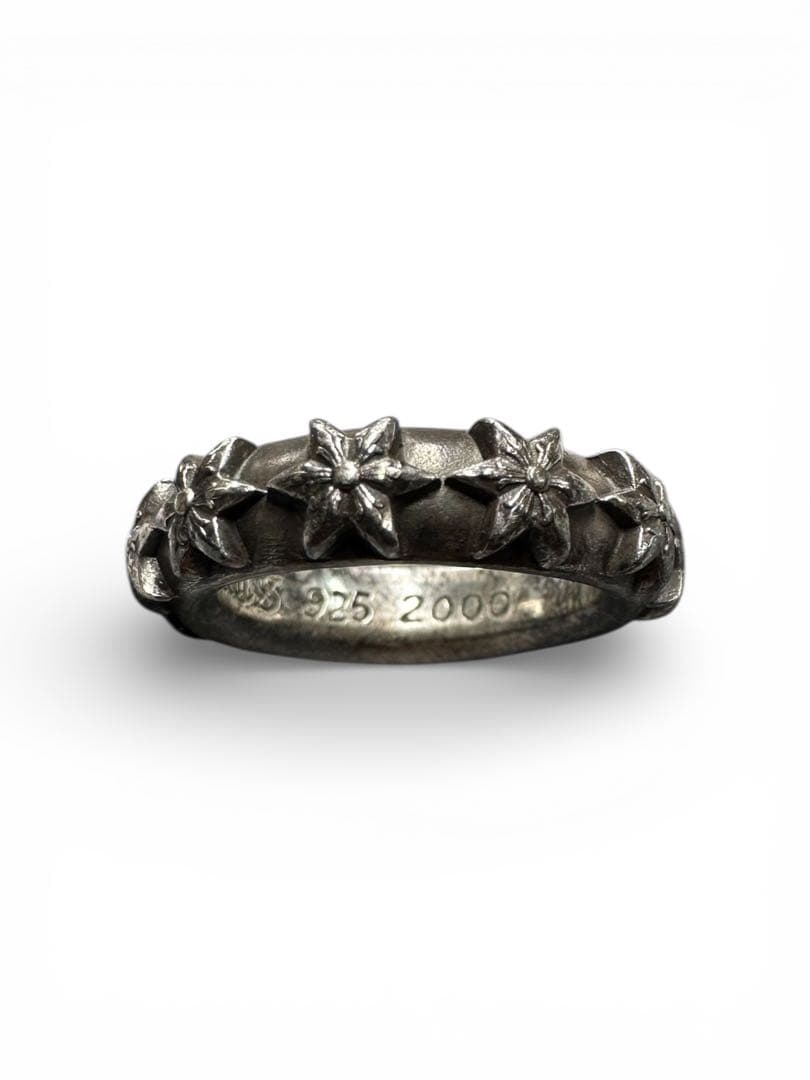 クロムハーツ スターバンド リング SV925 2000年製 正規品