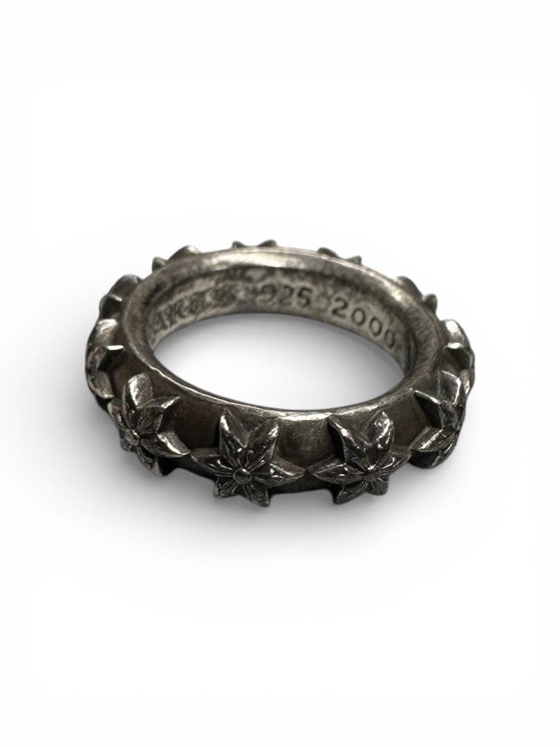 クロムハーツ スターバンド リング SV925 2000年製 正規品