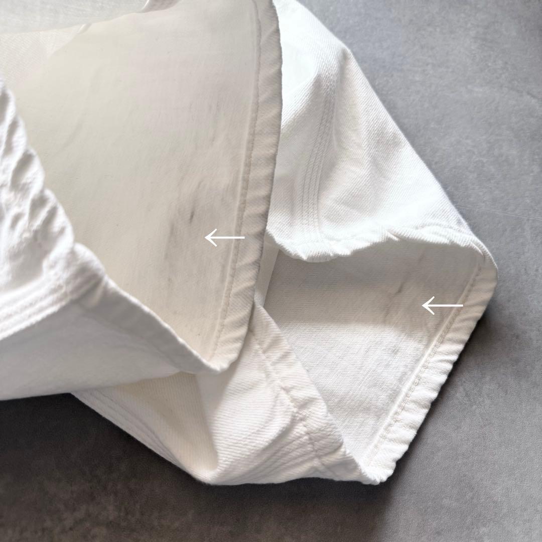 【人気モデル✨】RonHerman ホワイトデニム オーバーオール 白 XS