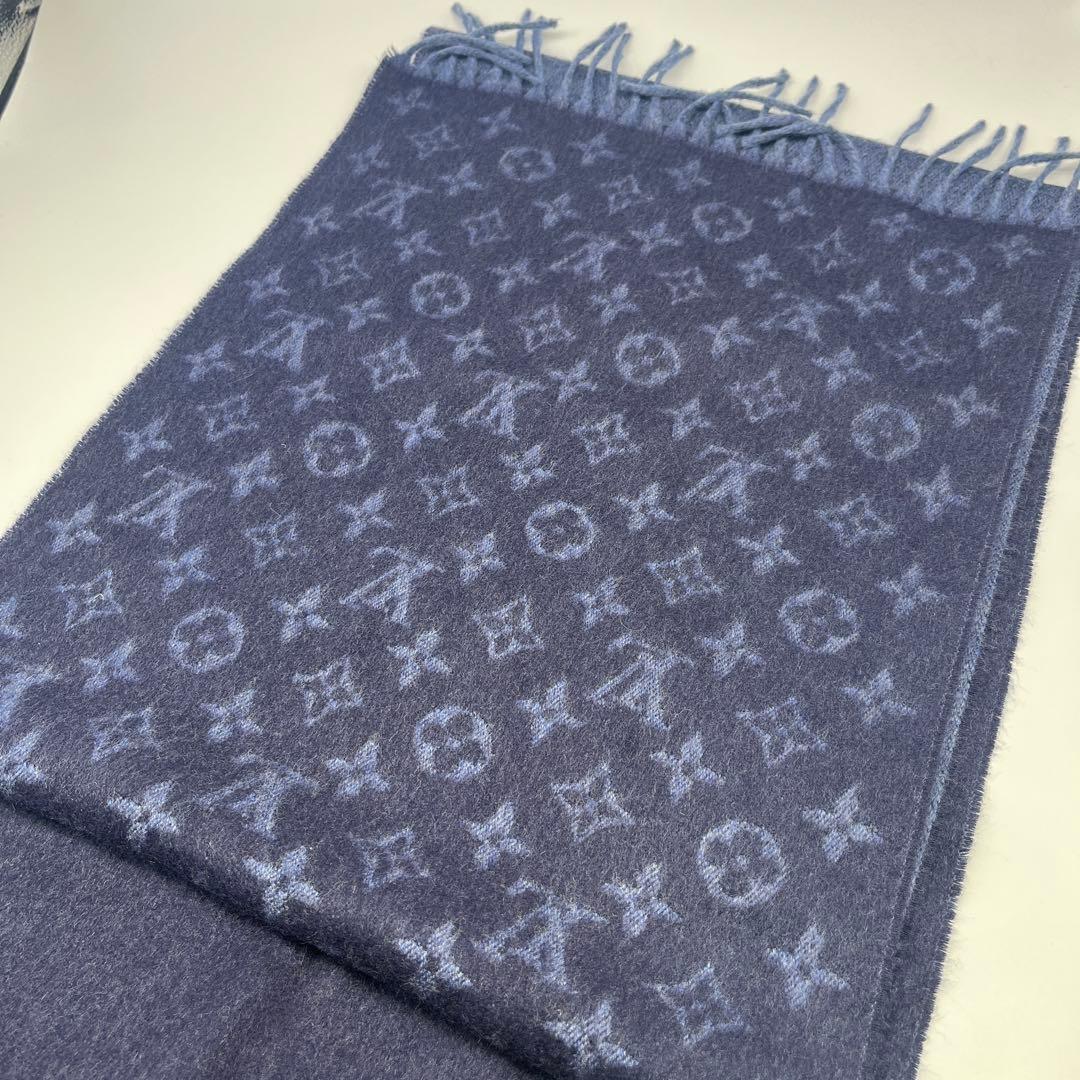 ルイヴィトンLOUIS VUITTON モノグラム グラディエント　マフラー