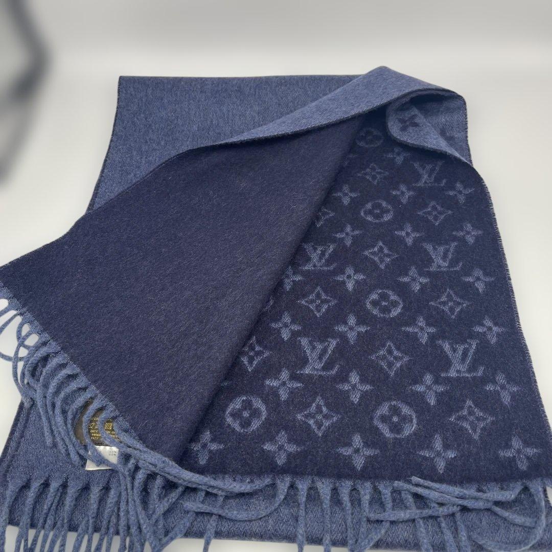 ルイヴィトンLOUIS VUITTON モノグラム グラディエント　マフラー