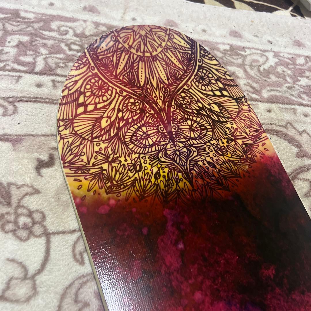 超美品 NITRO MYSTIQUE 149cm ダブルキャンバー レディース