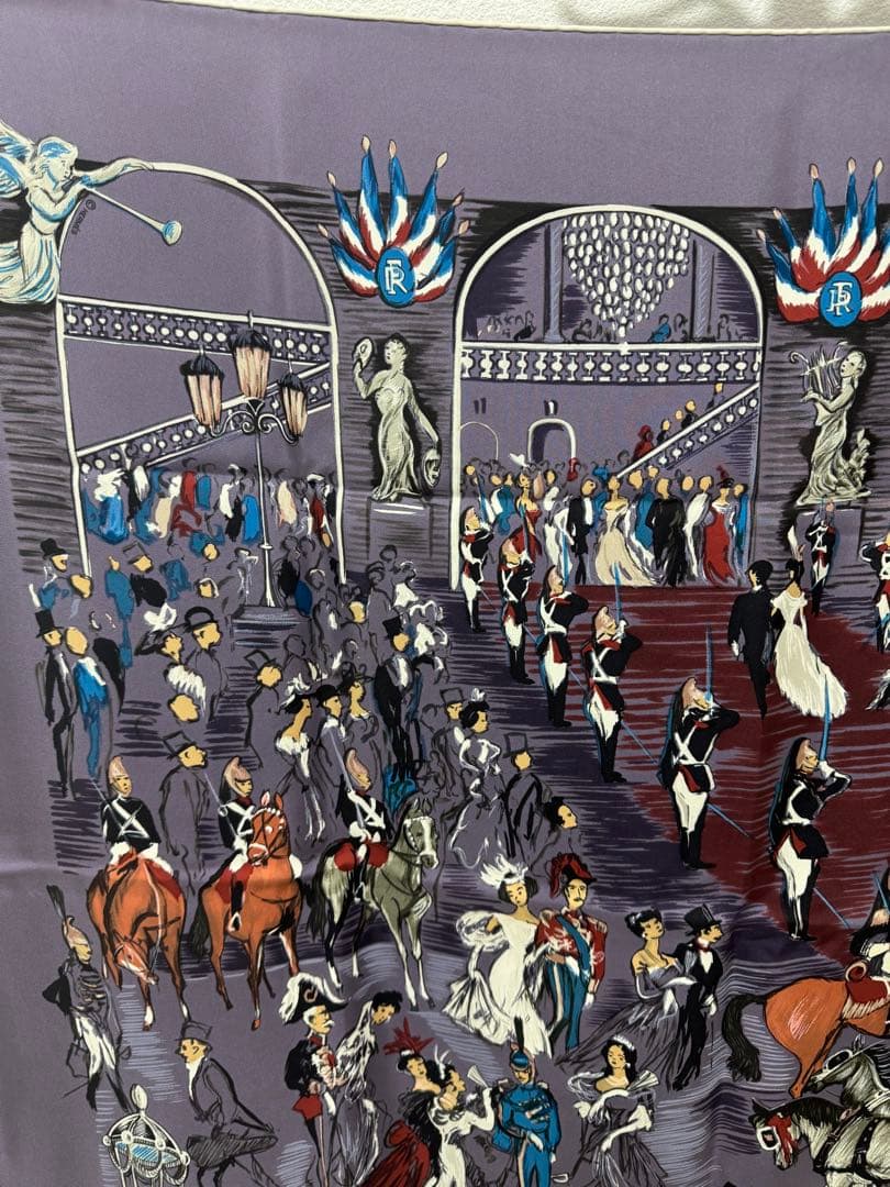 エルメス　スカーフ　カレ90 Le Bal