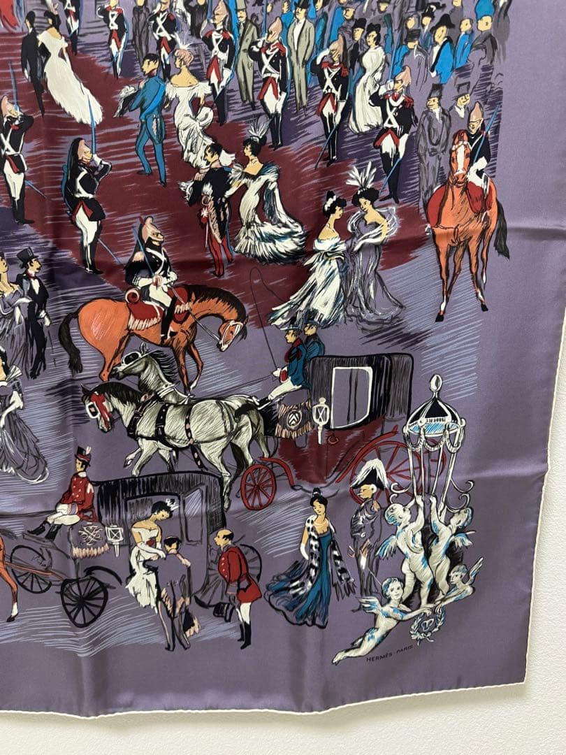 エルメス　スカーフ　カレ90 Le Bal