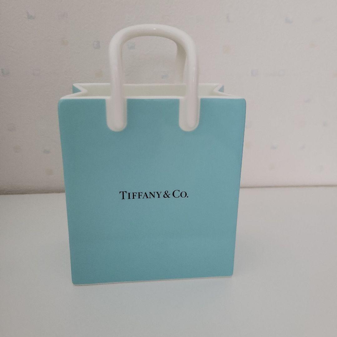 ティファニー　ショッピングバッグ　オブジェ　インテリア　置物