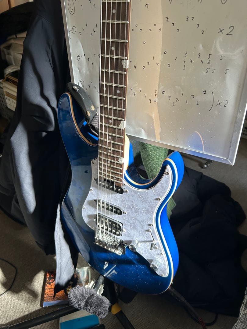 grassroots g-snapper-CTM シースルーブルー(エレキギター