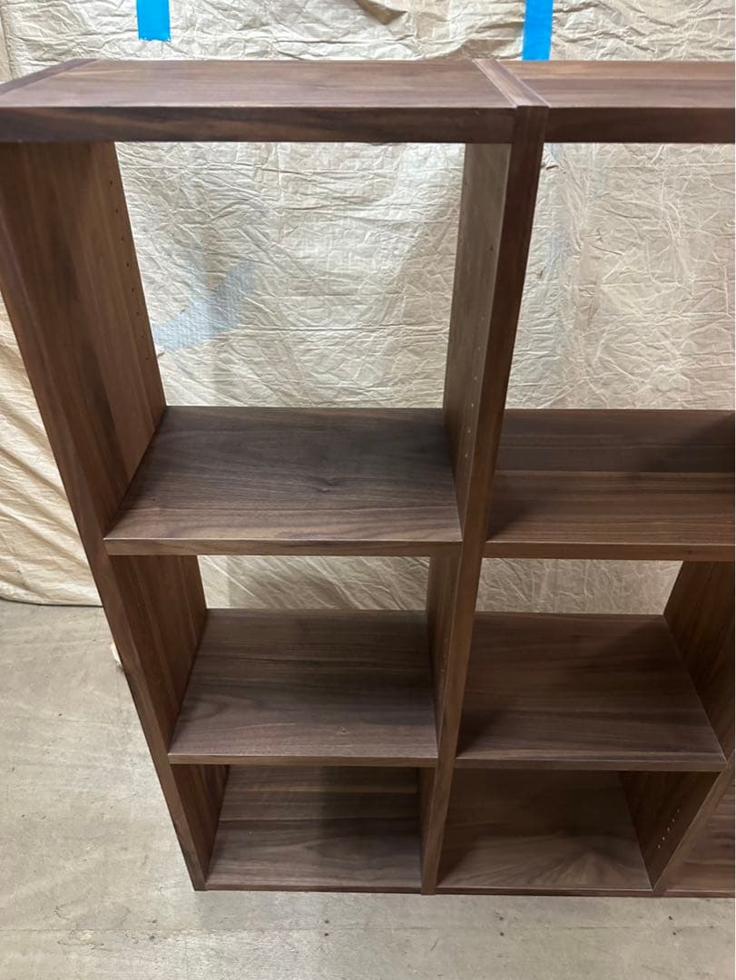 ウォールナット9マスオープンシェルフ