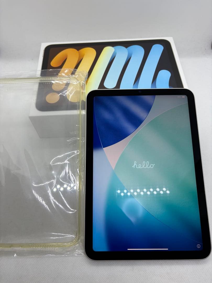 【美品】iPad mini 6 64GB カバー付