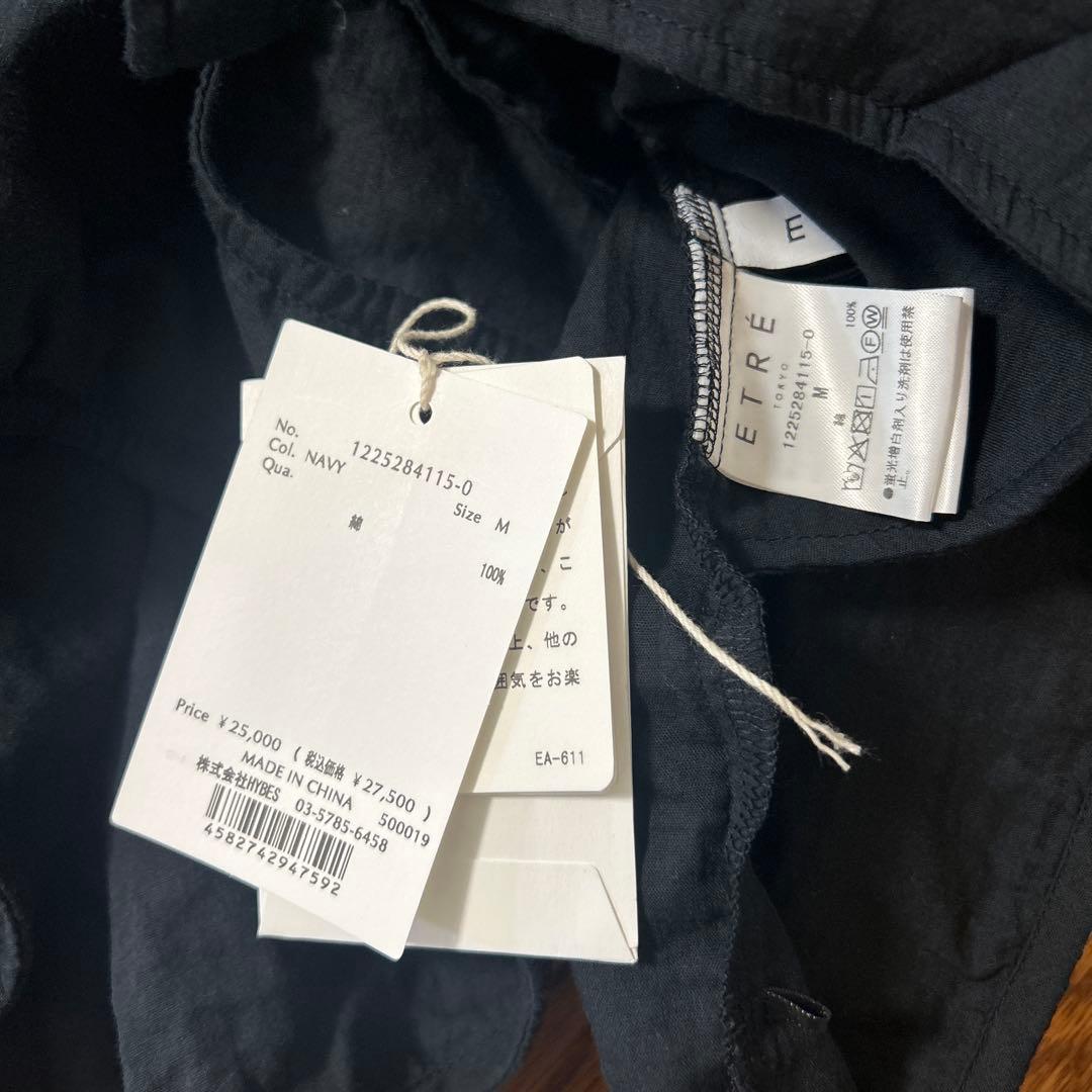 ETRE TOKYO 25SS ダブルガーゼショートオールインワン