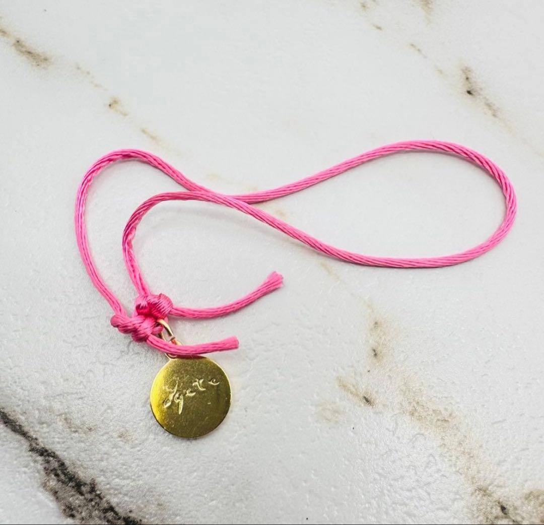 agete アガット　K10 イエローゴールド　ベネチアンチェーン　ブレスレット