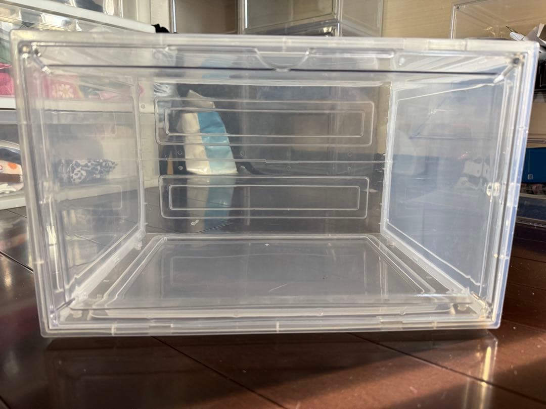 値下げ！17個セット透明収納ボックス　シューズBOX