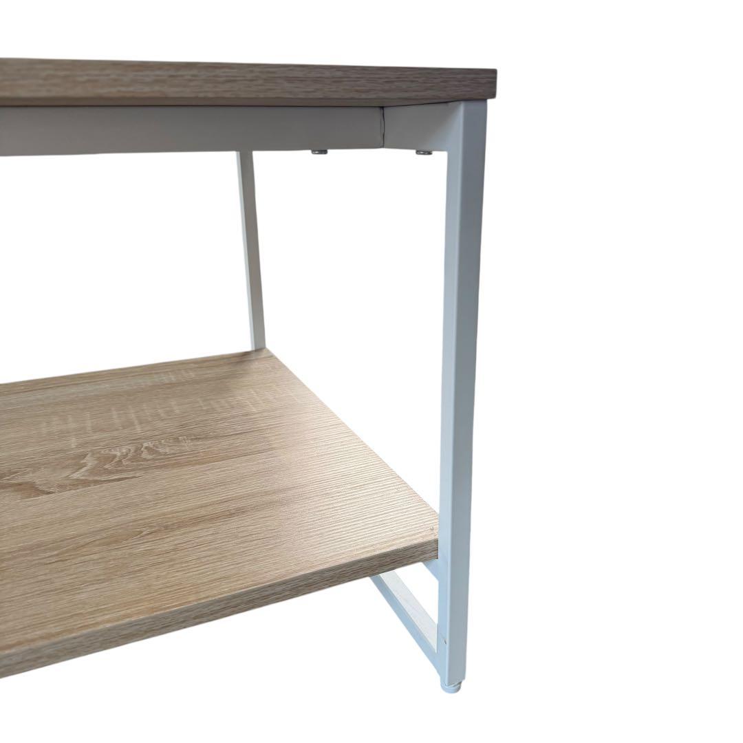 New BRIGHTON コーヒーテーブル 2 段棚付き