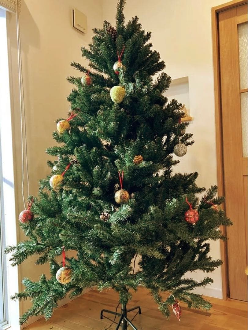180cm 人工クリスマスツリー オーナメント付きません