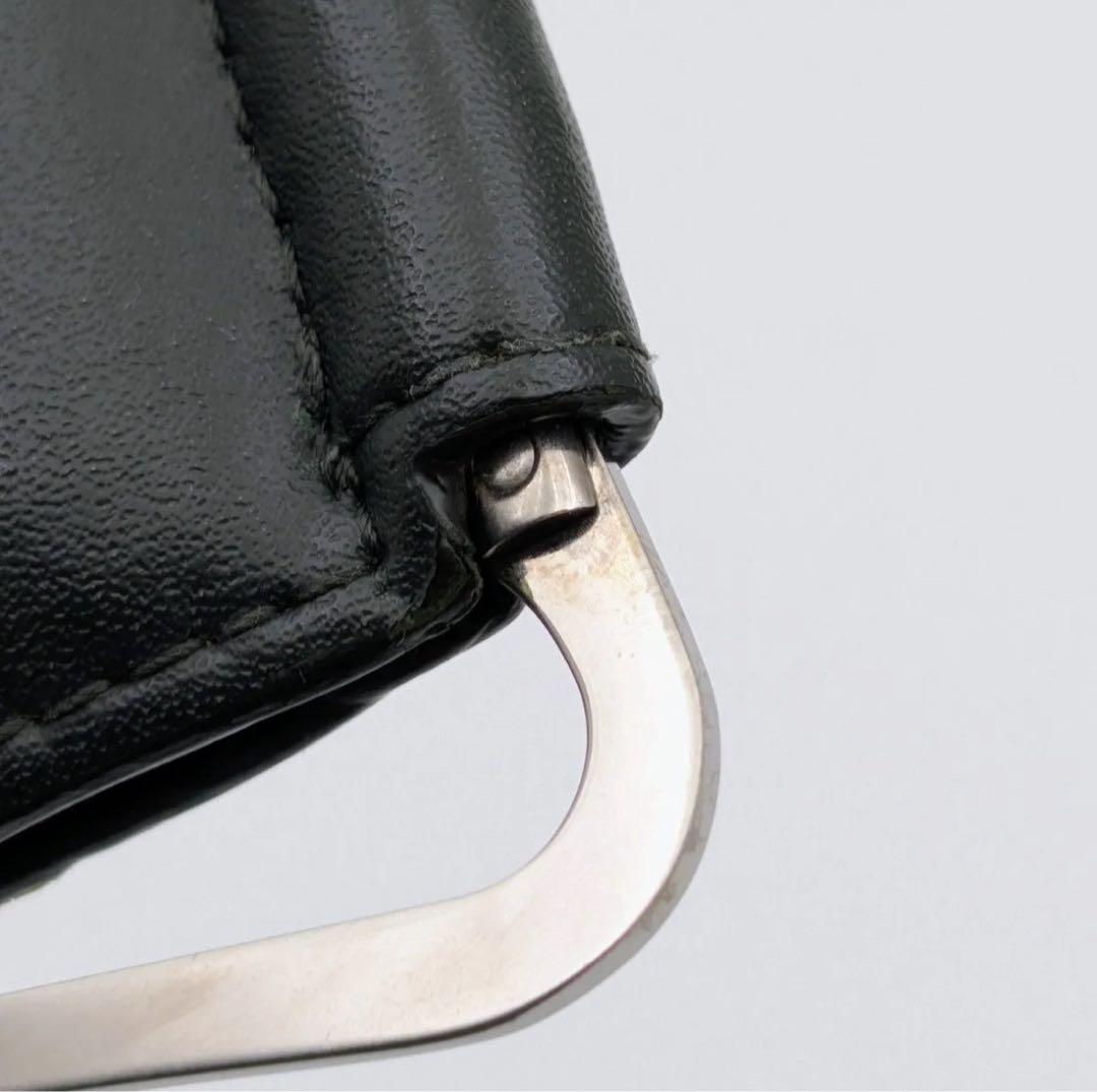 【美品】ボッテガヴェネタ マネークリップ ダークモス