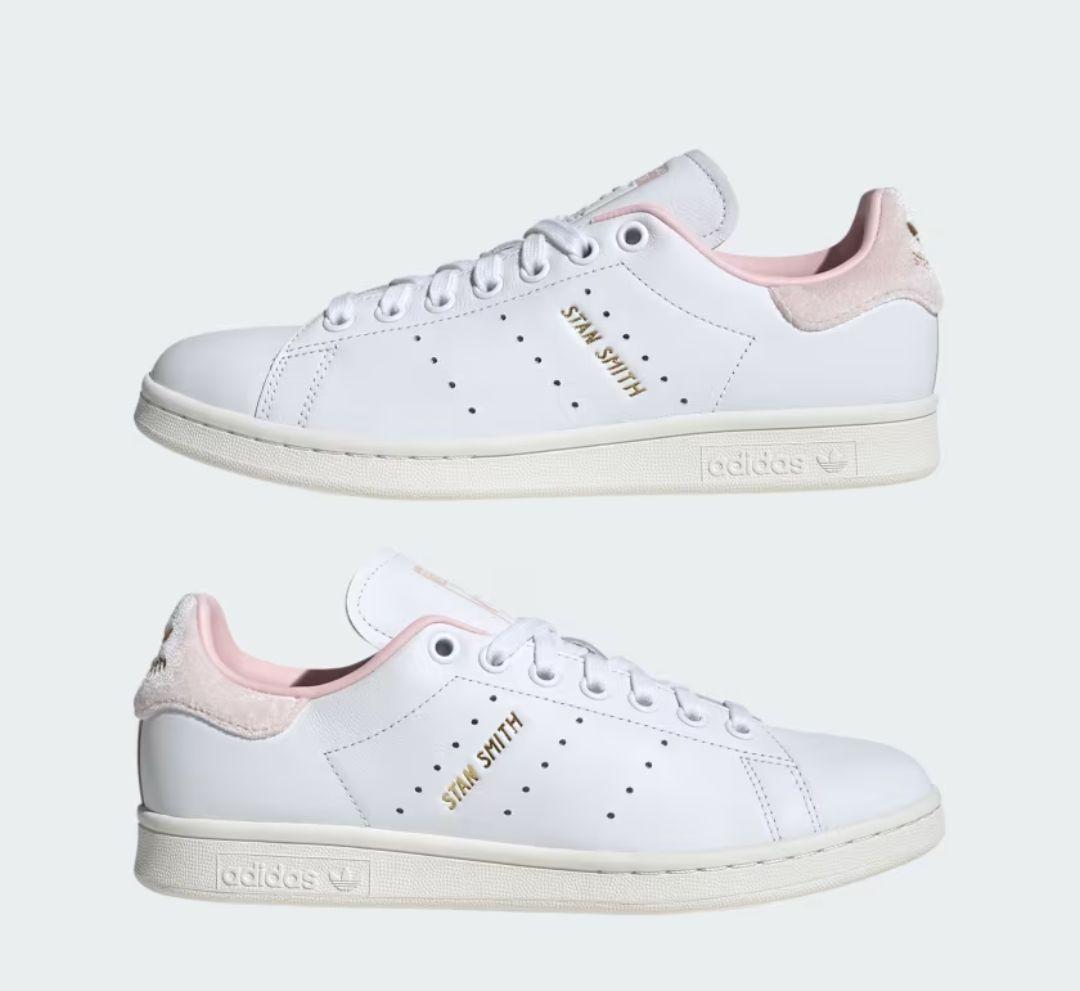 25cm　スタンスミス　新品　ホワイト/ピンク アディダス