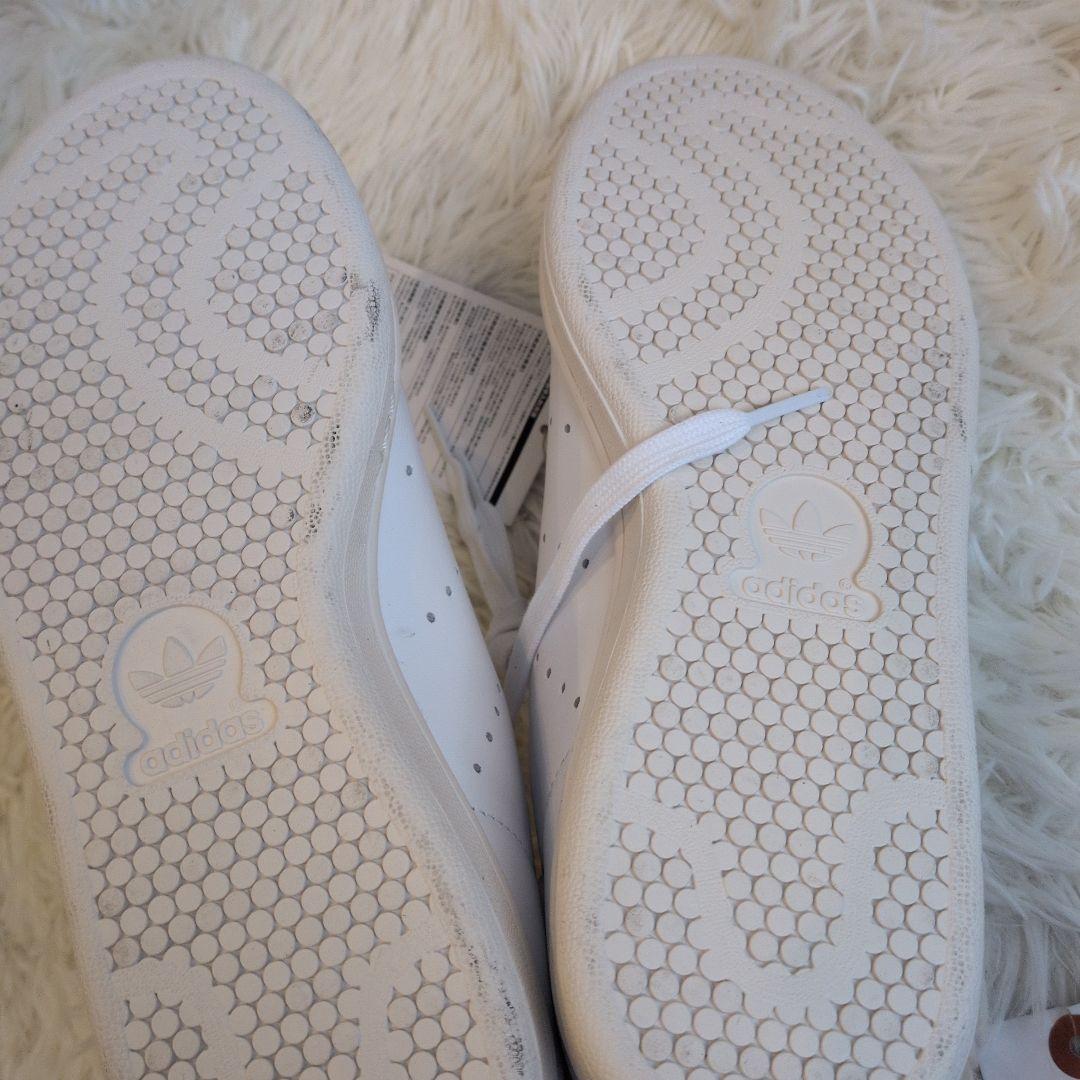 25cm　スタンスミス　新品　ホワイト/ピンク アディダス