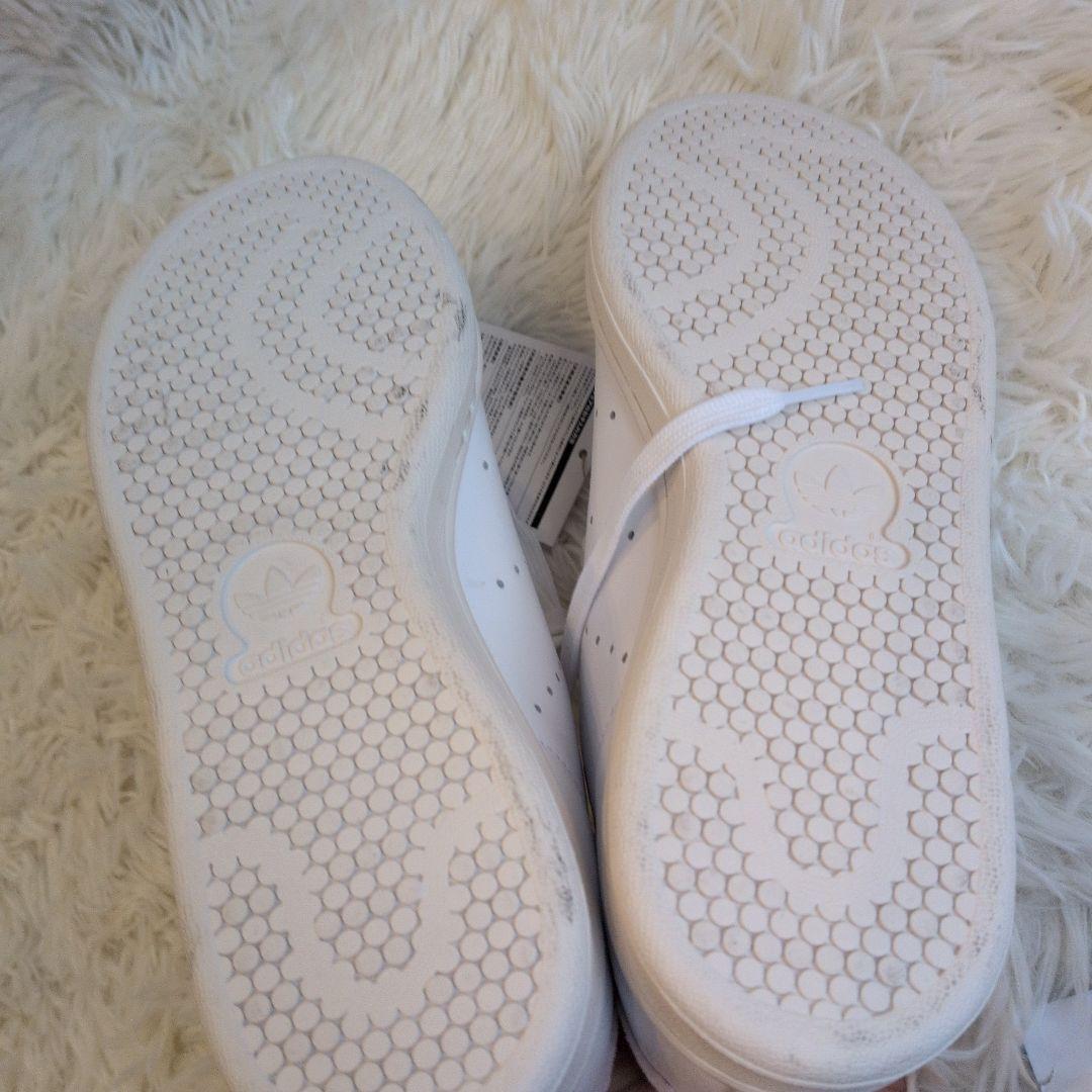 25cm　スタンスミス　新品　ホワイト/ピンク アディダス