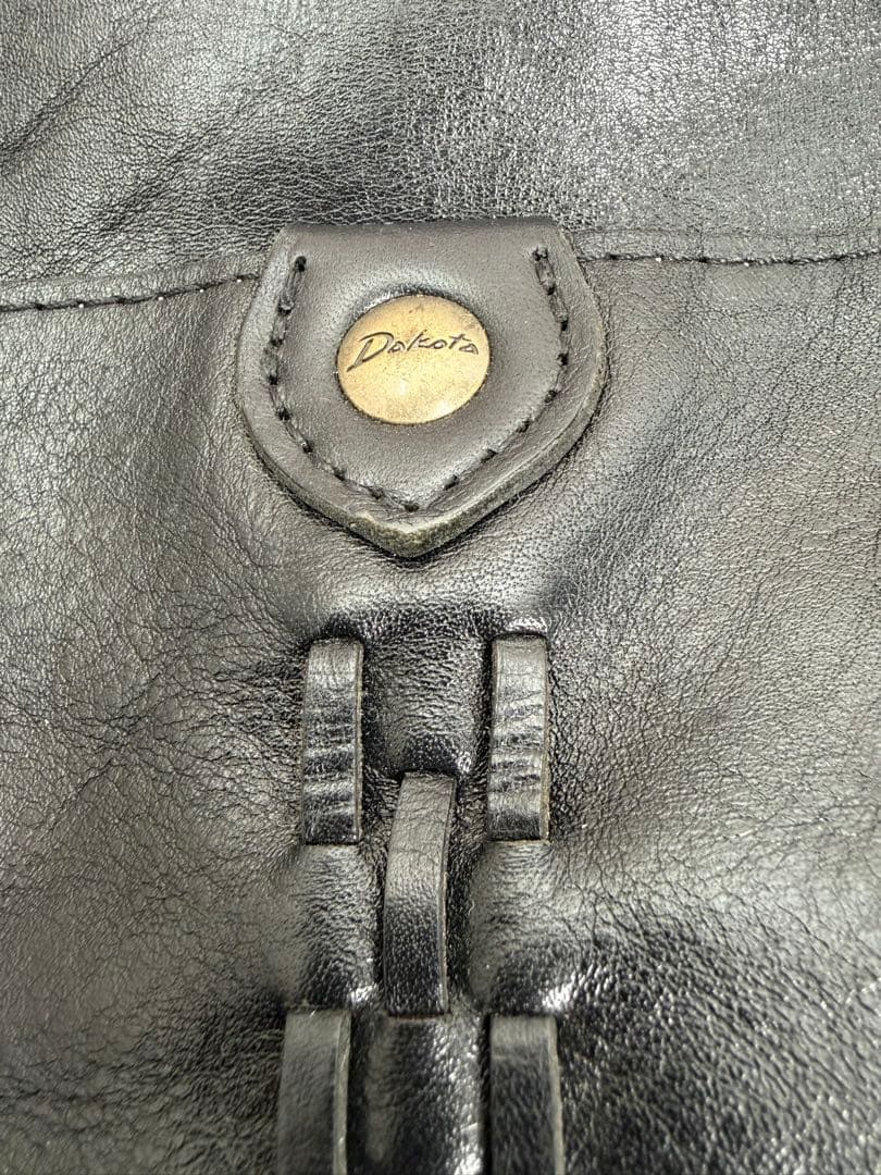 Dakota ダコタ　ブラック レザー リュック