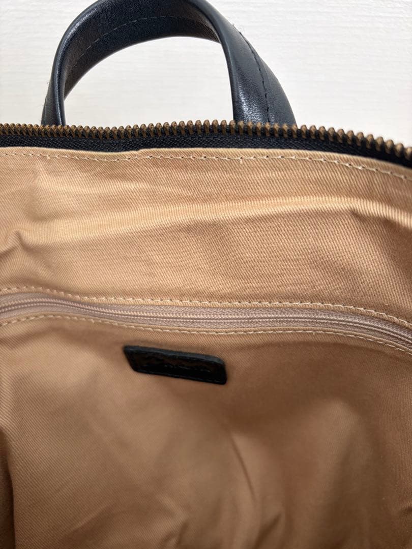 Dakota ダコタ　ブラック レザー リュック