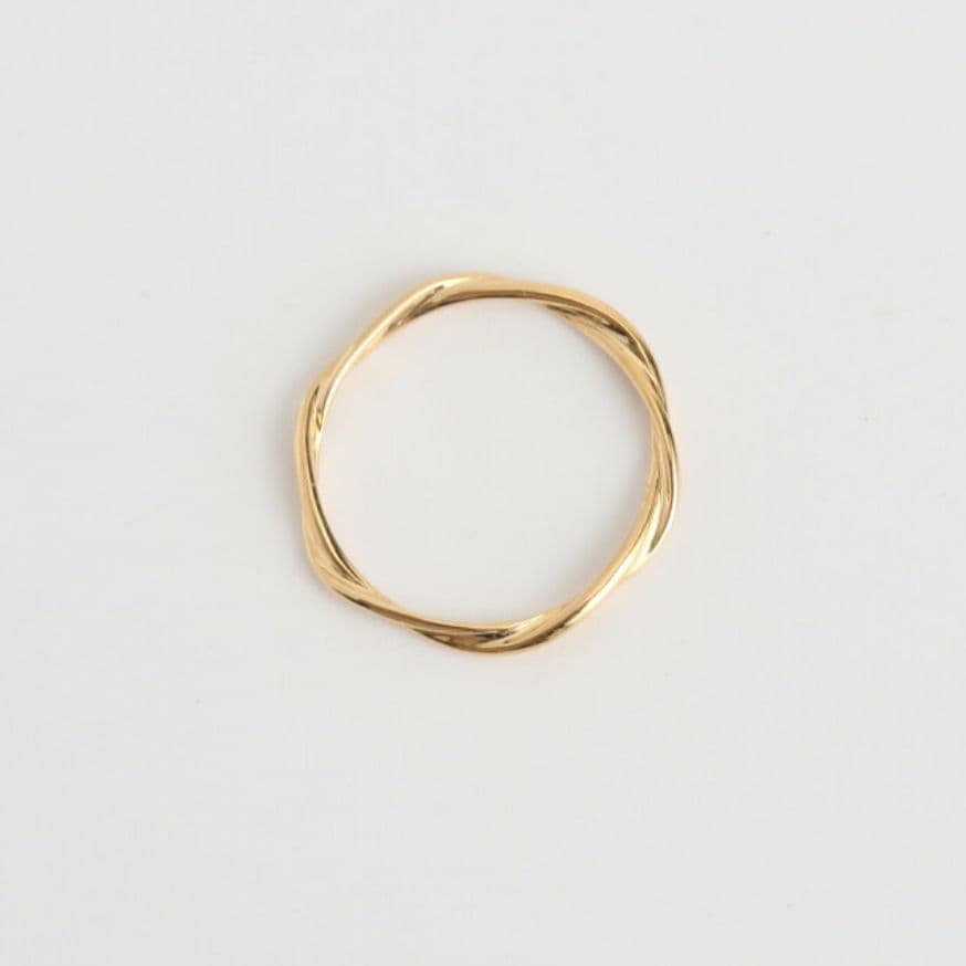 AVALONE アヴァロン 美品 K18YG 18K 18金 リング 指輪