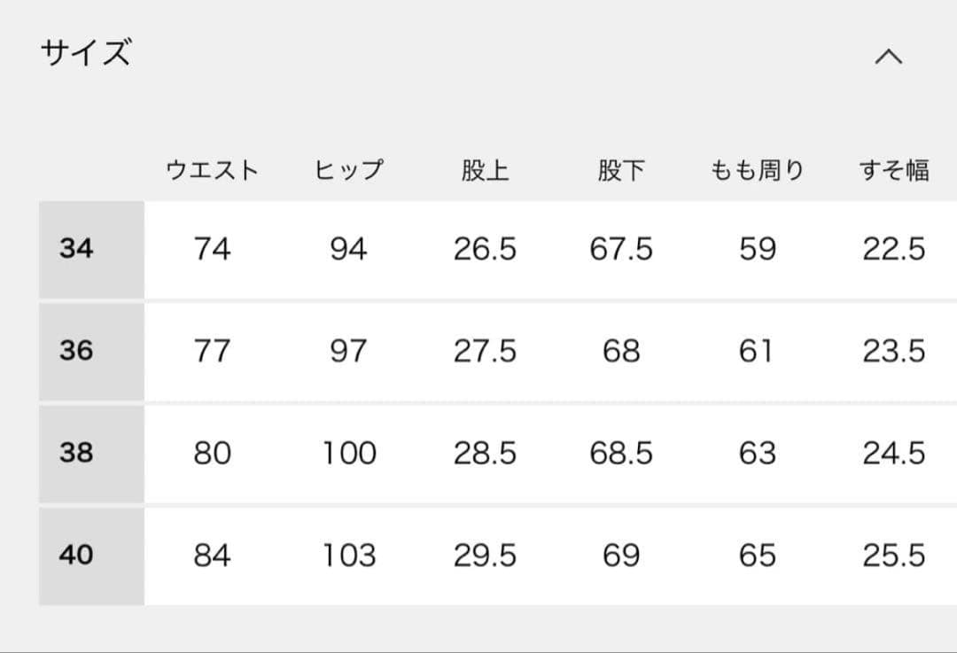 フレームワーク　デニム　日本製　36