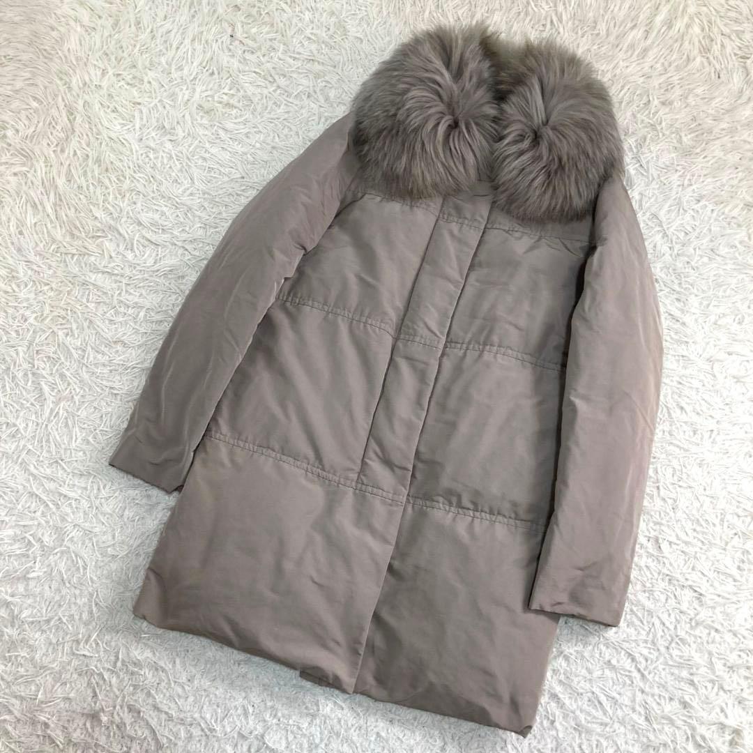 17432✨モンクレール BARDANE 滝沢眞規子着用 ファー ダウンコート