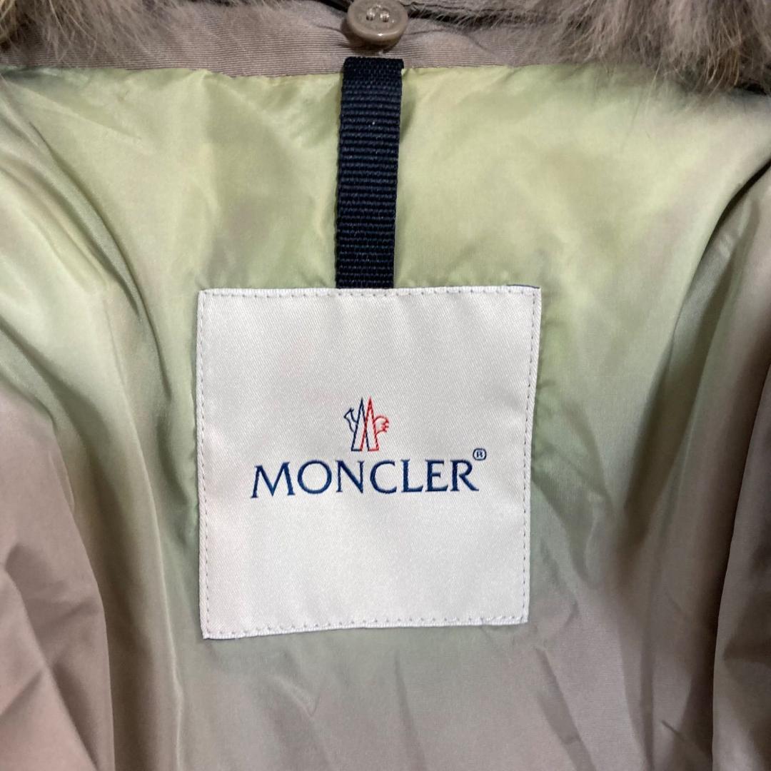 17432✨モンクレール BARDANE 滝沢眞規子着用 ファー ダウンコート