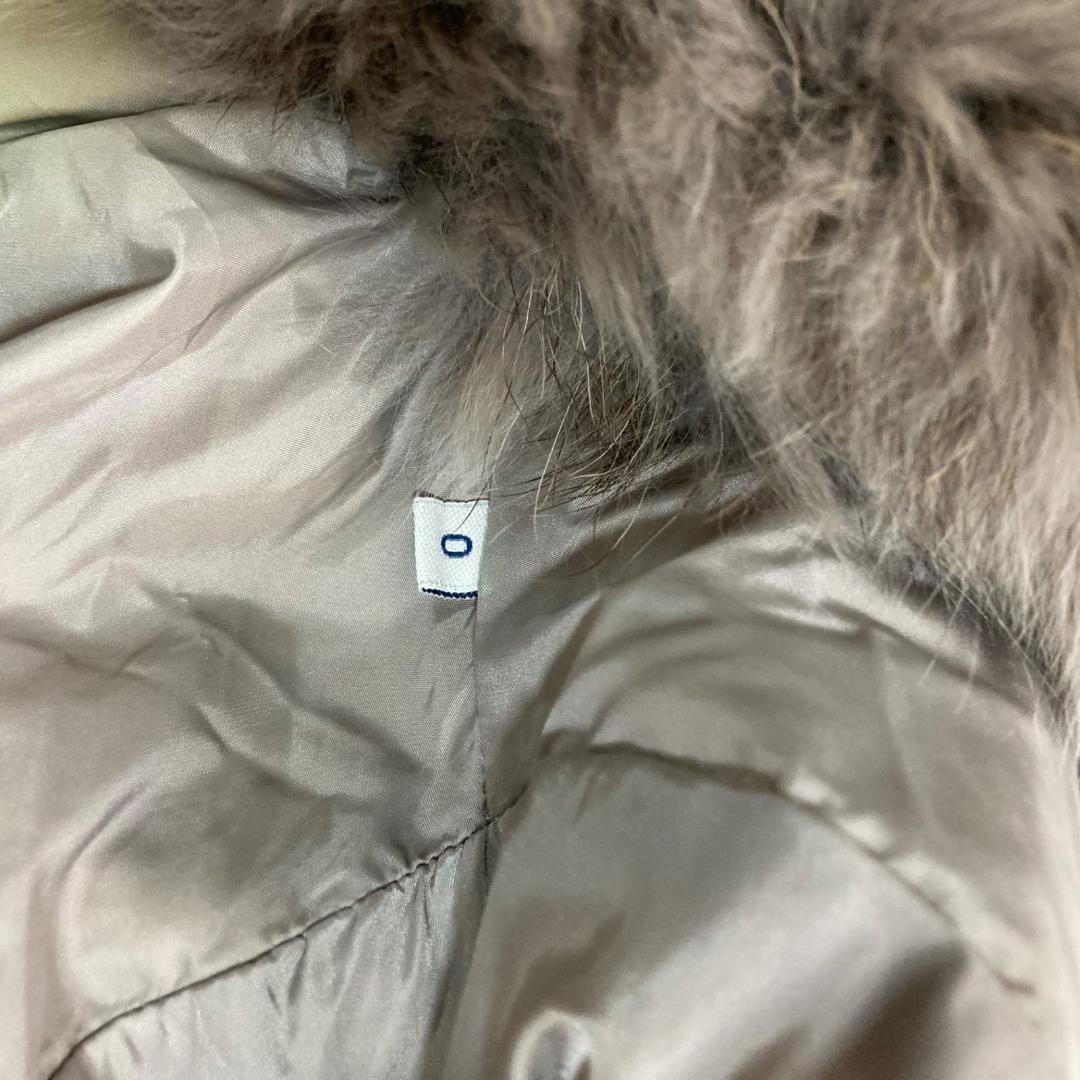 17432✨モンクレール BARDANE 滝沢眞規子着用 ファー ダウンコート