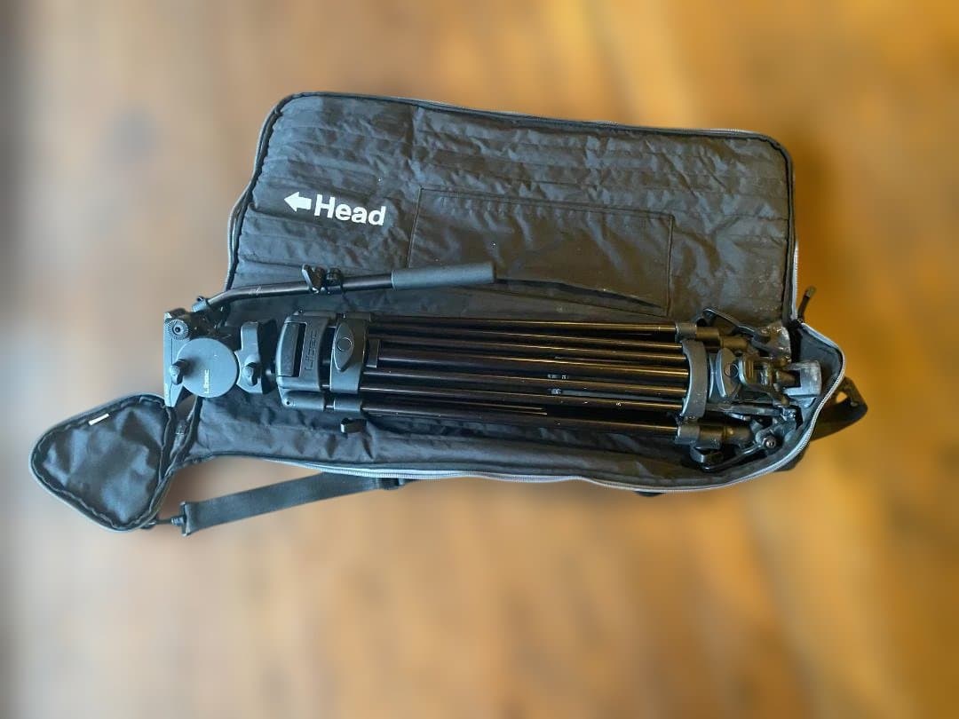 【「ふ」】Libec RH25D（雲台）・RT30B（三脚）ビデオ三脚