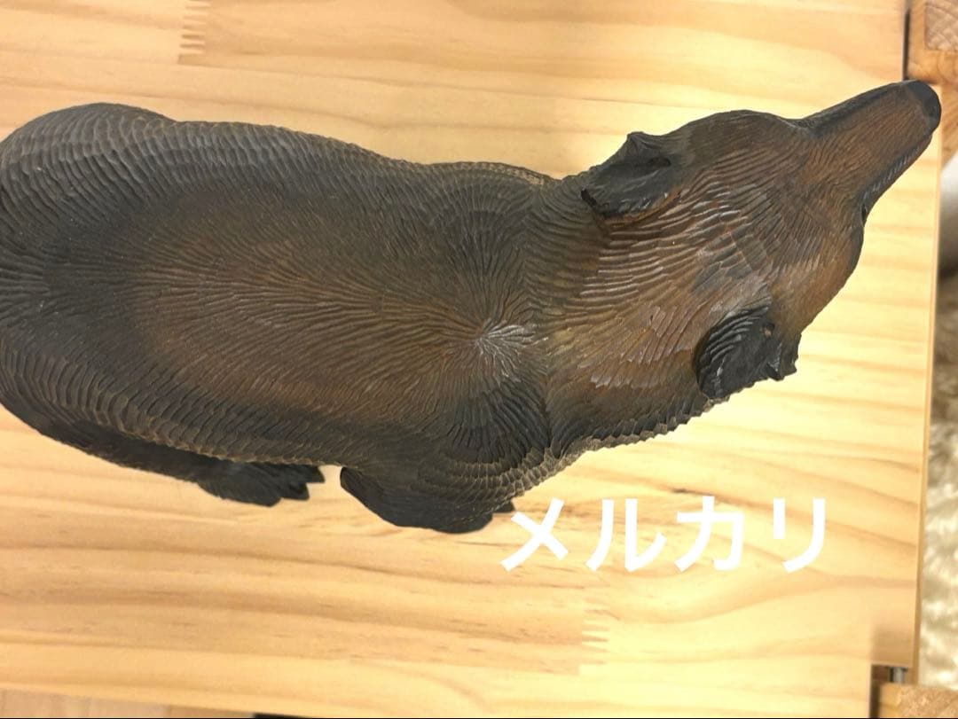 北雪　木彫りの熊　北海道　八雲