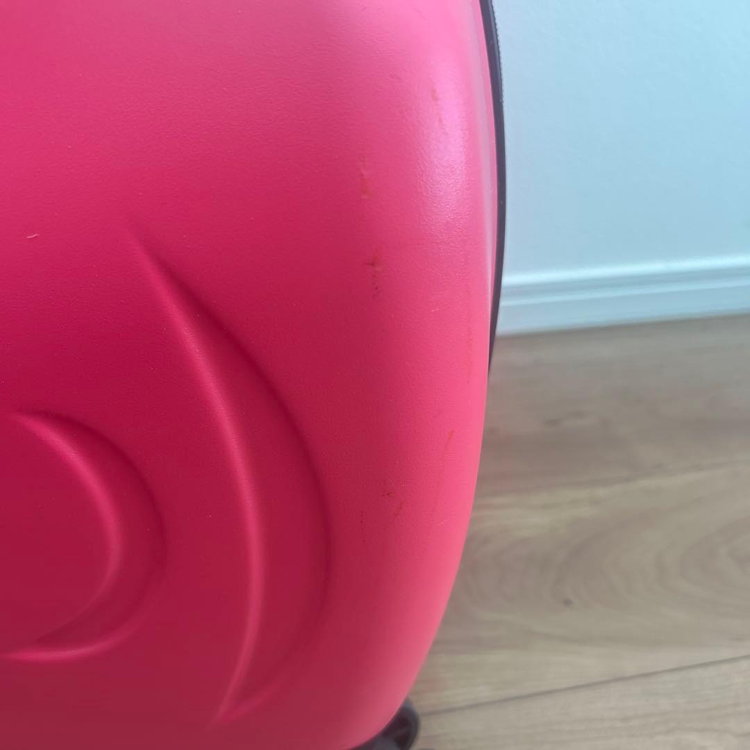 【美品】NORICCOノリッコ　子供が乗れるキャリーケース　ピンク　スーツケース