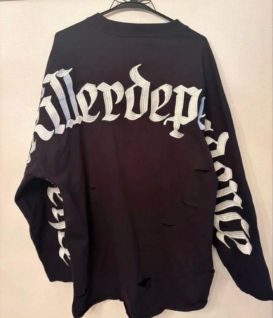 GALFY/ガルフィー 病みに染まりしロングスリーブTシャツ