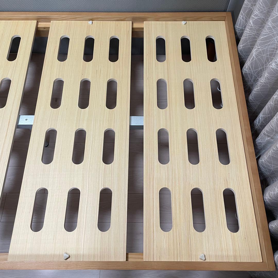 【1点限り】美品 コアラマットレス アーバンベッドフレーム セミダブル 工具不要