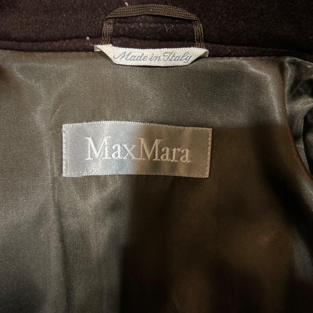 Max Mara ブラウン ステンカラーコート