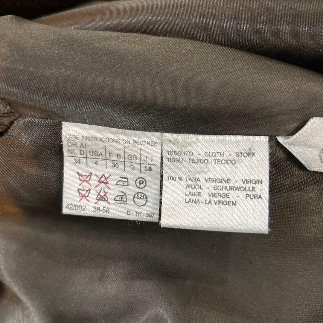 Max Mara ブラウン ステンカラーコート