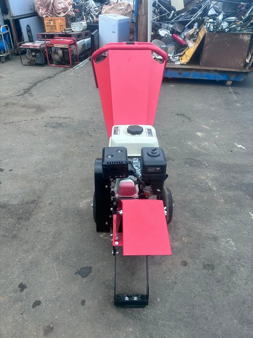 エンジン式 粉砕機 最大粉砕径60mm ウッドチッパー 8.0馬力 ガソリン