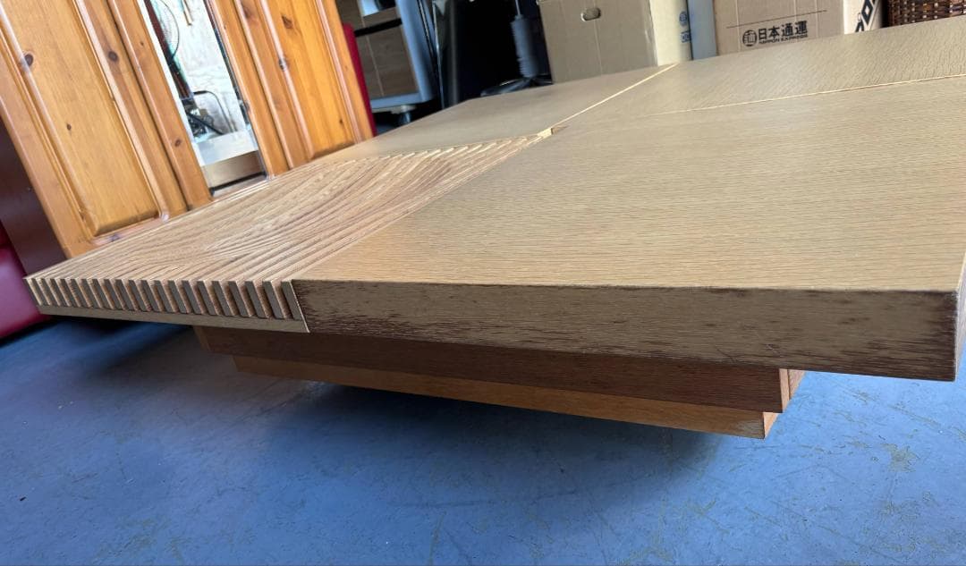 最高級 CONDE HOUSEロースライドテーブル 120cm Used