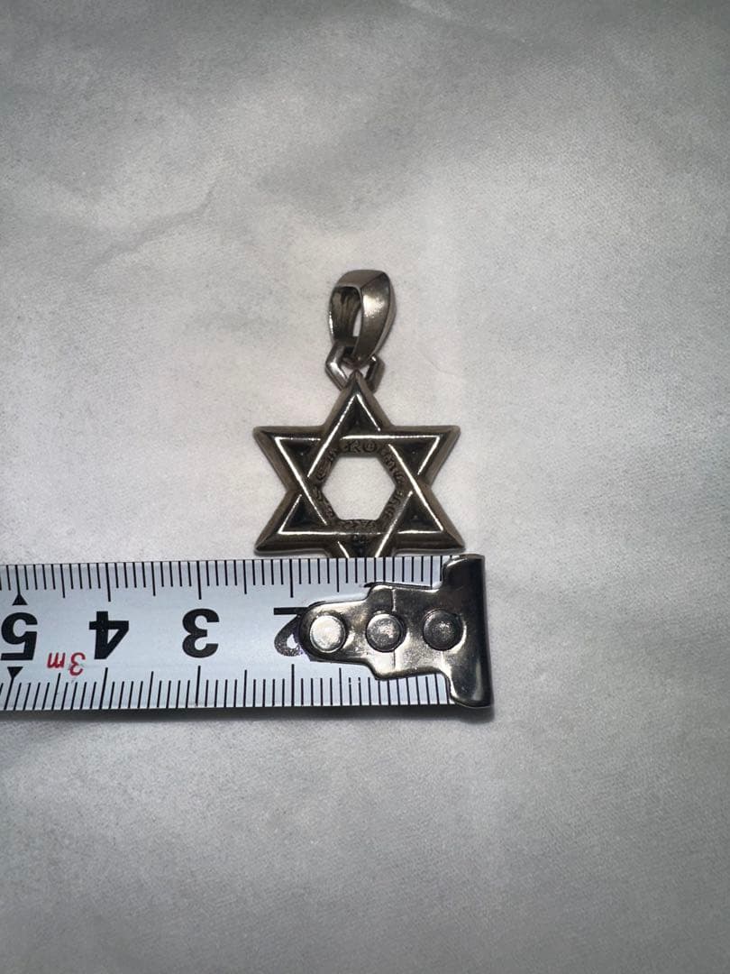 値引き交渉可❗️Chrome hearts クロムハーツ　スターオブダビデチャーム