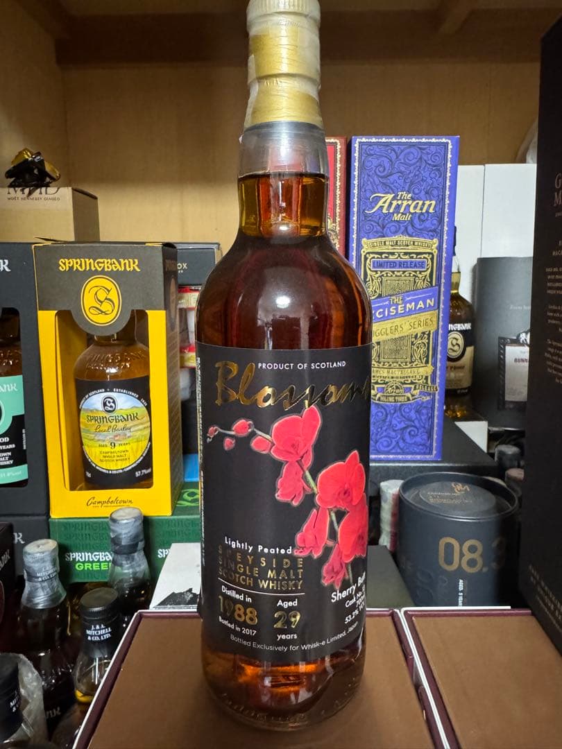 スペイサイトモルト1988　ブロッサムズ　マッカラン29年