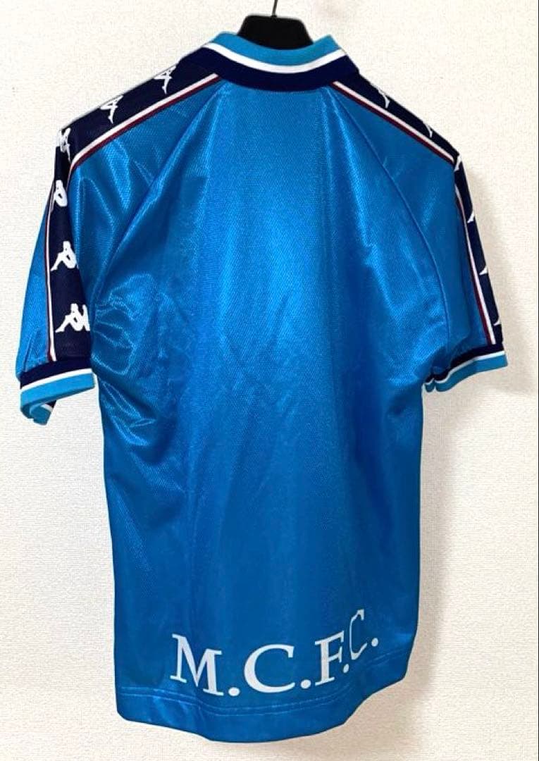 oasisファン必携 97-99 マンCフットボールシャツ Made in UK