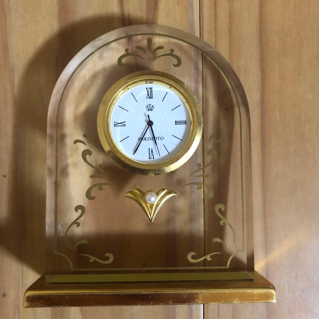 MIKIMOTO アーチ型置時計