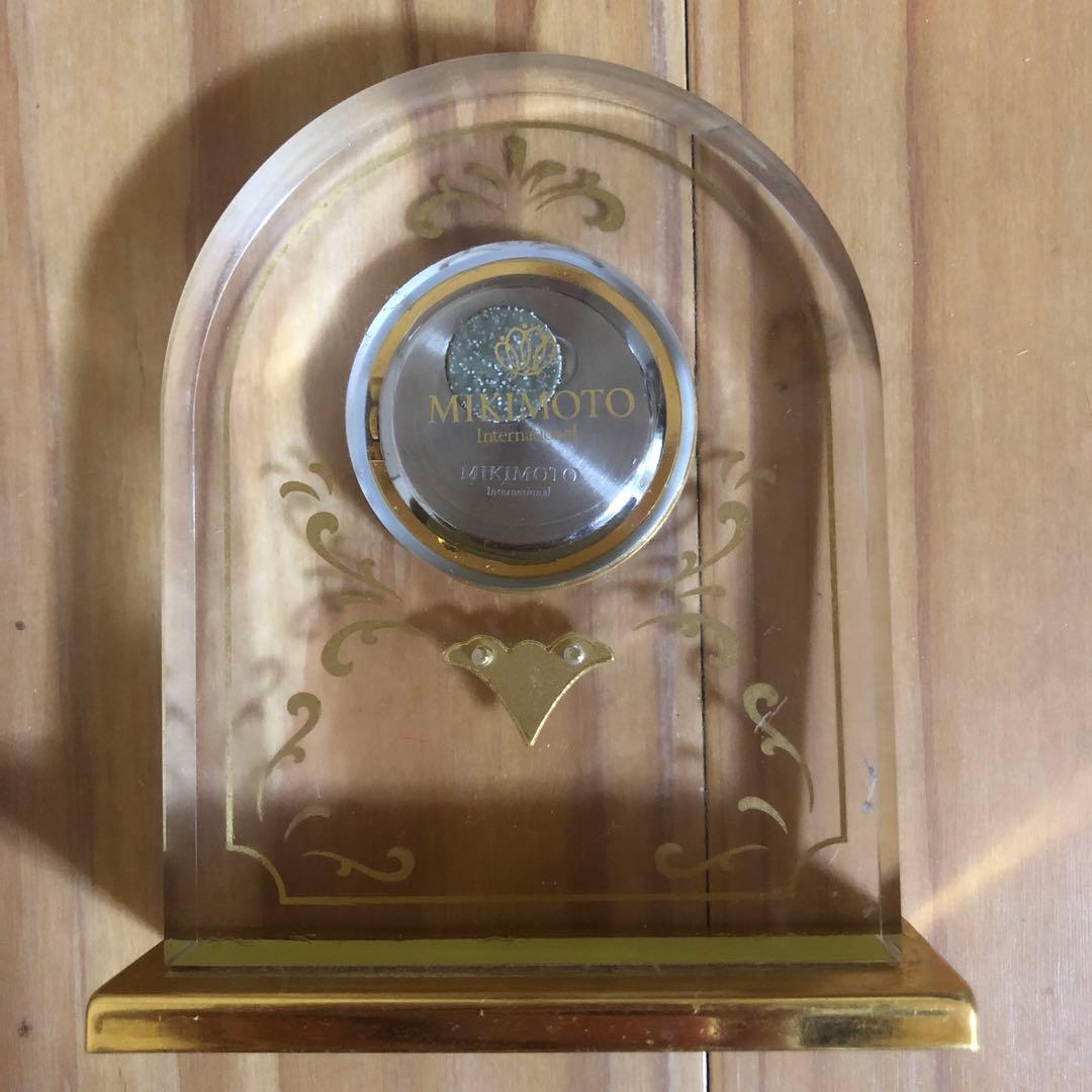 MIKIMOTO アーチ型置時計