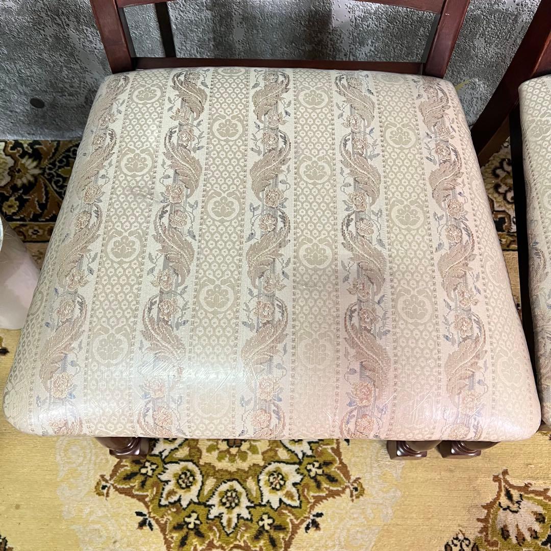 ꧁インポート家具꧂ダイニングチェア2脚 輸入 食卓椅子 イギリス シンガポール