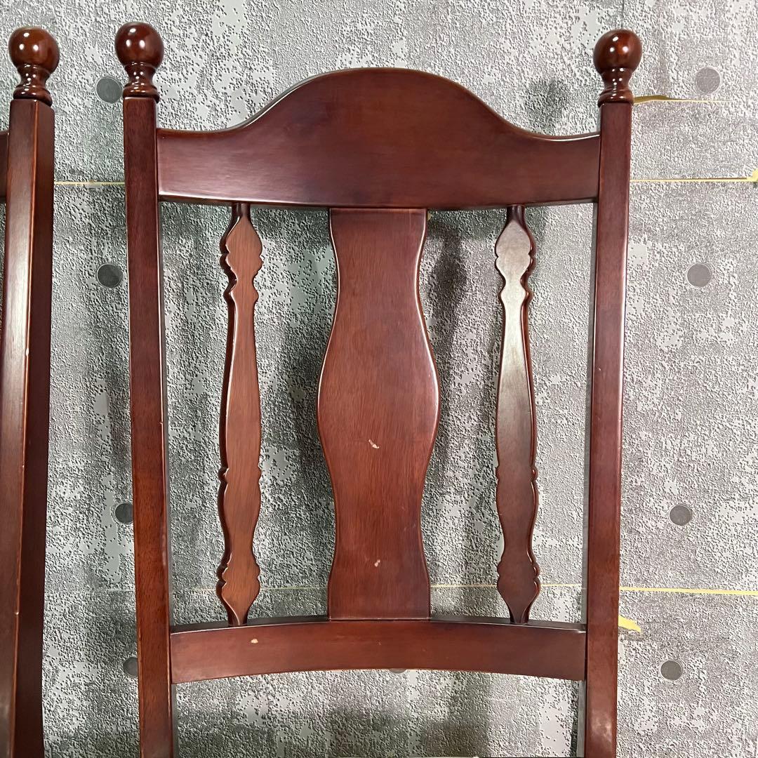 ꧁インポート家具꧂ダイニングチェア2脚 輸入 食卓椅子 イギリス シンガポール