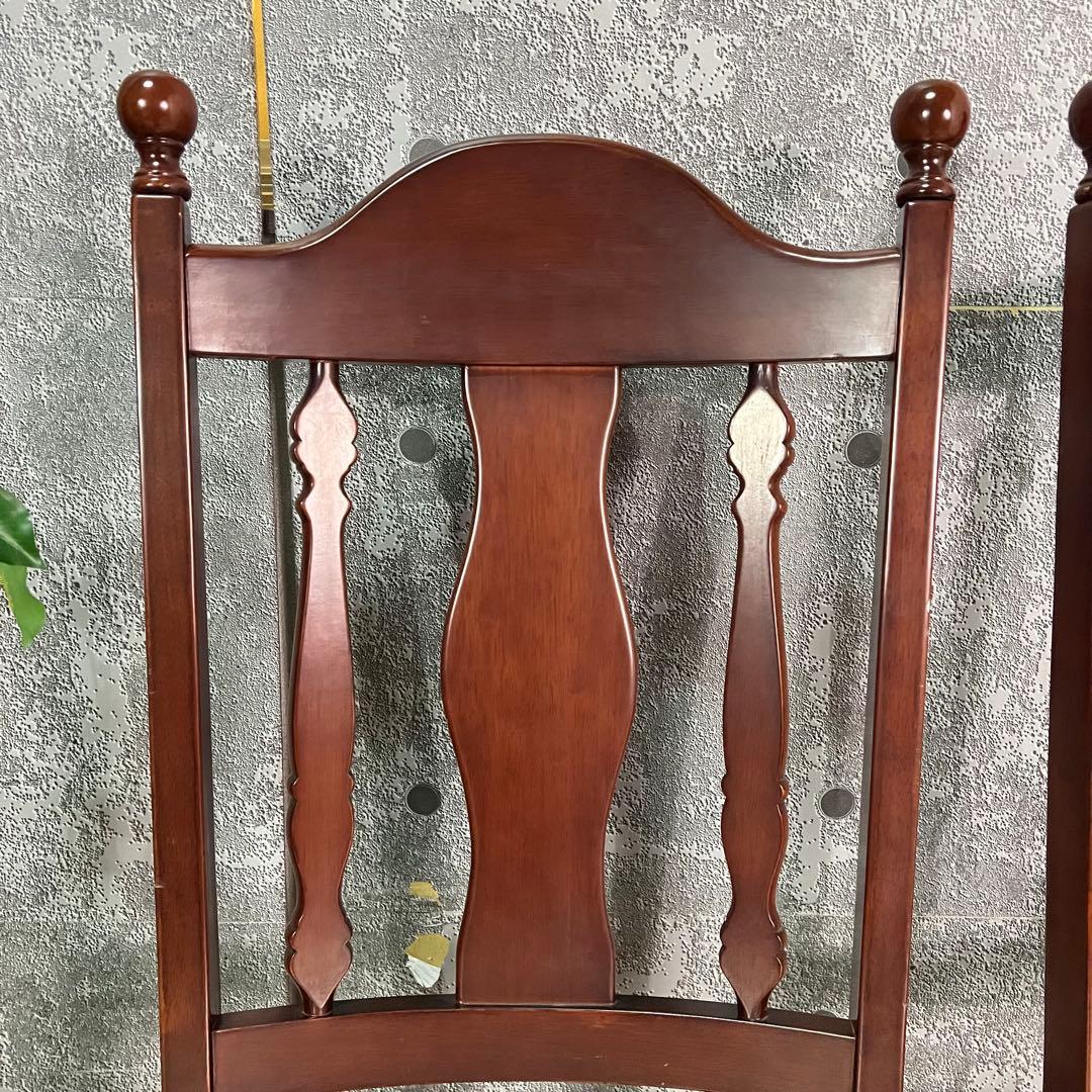 ꧁インポート家具꧂ダイニングチェア2脚 輸入 食卓椅子 イギリス シンガポール