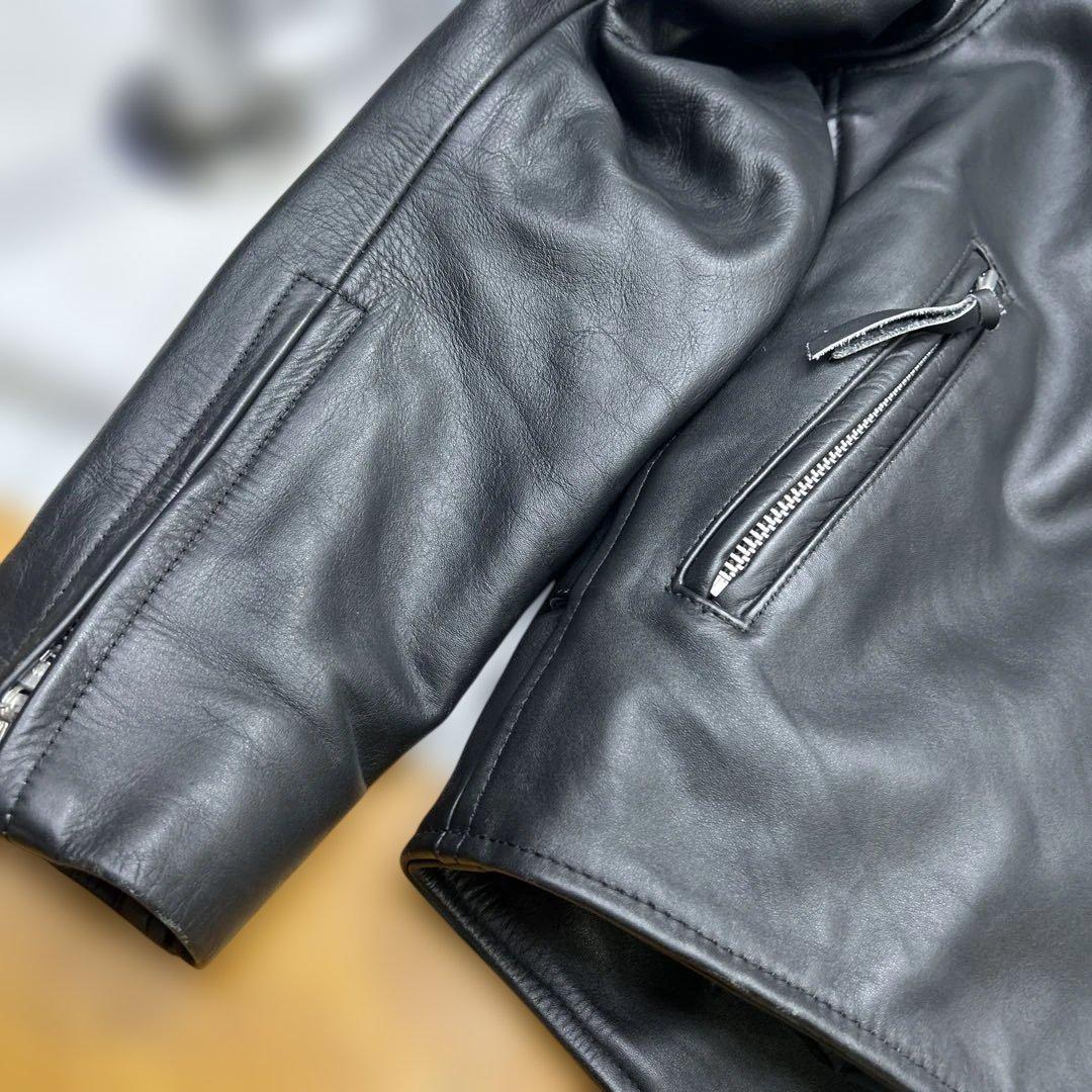 6728 【美品】デイトナ シングルライダースジャケット DL-001 XL