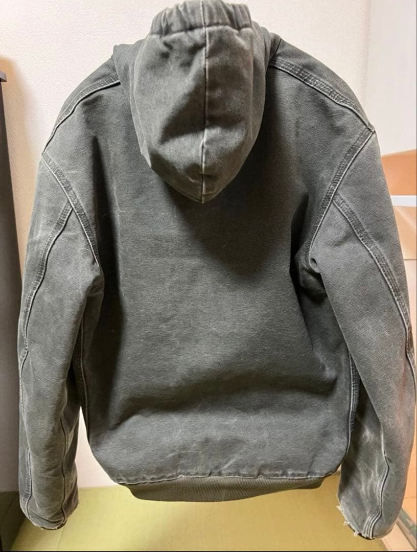 Carhartt アクティブジャケット モスグリーン ダック生地